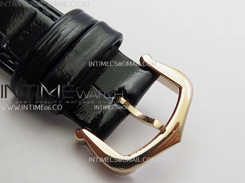 Tank Francaise Ladies 21.2mm Diamond Bezel RG 8848F 1:1 Best Edition Silver Dial on Black Leather Strap Ronda Quartz V2